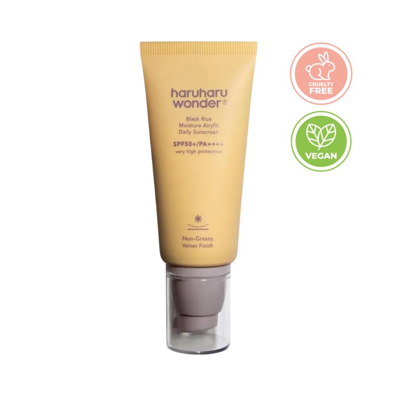 Haruharu Wonder Black Rice Moisture Airyfit Daily Sunscreen SPF50+/PA++++ - 50 ml