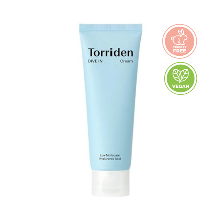 Torriden DIVE-IN Low Molecular Hyaluronic Acid Cream - krém s kyselinou hyalurónovou 80 ml